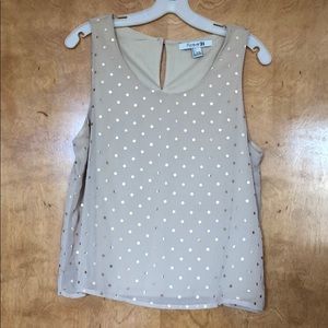 *NWOT* Polka Dot Top